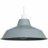 MINISUN Modern Metal Pendant Shades Ceiling Retro Pendant Lampshade - Grey 1 MINISUN Modern Metal Pendant Shades Ceiling Retro Pendant Lampshade - Grey -MINISUN Shop 8745643 1