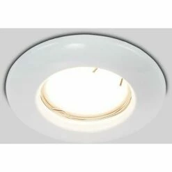 MINISUN Recessed GU10 Ceiling Downlight Spotlight - Gloss White -MINISUN Shop 8745666 2