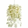 MINISUN Floral Chandelier Ceiling Pendant Light Shade - Cream -MINISUN Shop 8745711 1