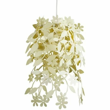 MINISUN Floral Chandelier Ceiling Pendant Light Shade - Cream MINISUN Floral Chandelier Ceiling Pendant Light Shade - Cream -MINISUN Shop 8745711 1