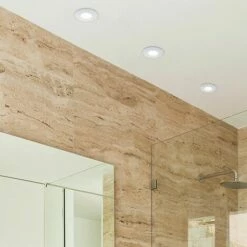 MINISUN 4 X Bathroom Shower Ip65 White GU10 Recessed Ceiling -MINISUN Shop 8745907 3