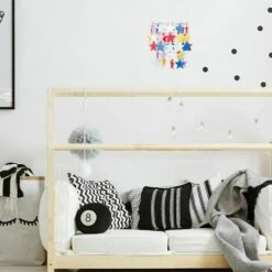 MINISUN Children'S Bedroom / Multi Coloured Stars Ceiling Pendant Light Shade -MINISUN Shop 8745952 3