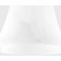 MINISUN X3 Frosted White Marble Effect Bell Ceiling Light Lampshades -MINISUN Shop 8746103 3