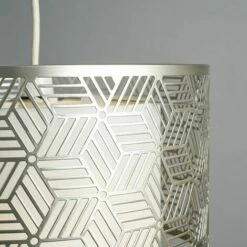 MINISUN Geometric Light Shade Ceiling Pendant Shade Mesh Indoor Lamp - No Bulb -MINISUN Shop 8746263 3