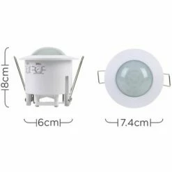 MINISUN Recessed 360 Degree Pir Ceiling Occupancy Motion Sensor Light Switch -MINISUN Shop 8746428 2