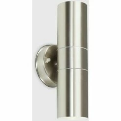 MINISUN 2 X Stainless Steel Up/Down IP44 Outdoor Security Wall Lights - No Bulbs 3 MINISUN 2 X Stainless Steel Up/Down IP44 Outdoor Security Wall Lights - No Bulbs -MINISUN Shop 8746510 2