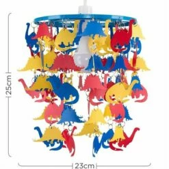 MINISUN Childrens Bedroom Light Shade Dinosaur Easy Fit Pendant Lighting Light 5 MINISUN Childrens Bedroom Light Shade Dinosaur Easy Fit Pendant Lighting Light -MINISUN Shop 8746557 4