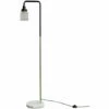 MINISUN Talisman Marble Base Floor Lamp In Brushed Chrome With Ribbed Jar Shade - No Bulb 1 MINISUN Talisman Marble Base Floor Lamp In Brushed Chrome With Ribbed Jar Shade - No Bulb -MINISUN Shop 8746661 1