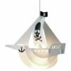 MINISUN Cool Children'S White Pirate Ship Bedroom Ceiling Pendant Light Shade - No Bulb 2 MINISUN Cool Children'S White Pirate Ship Bedroom Ceiling Pendant Light Shade - No Bulb -MINISUN Shop 8746793 1