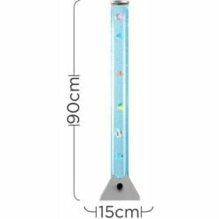MINISUN 90cm Colour Changing LED Mood Bubble Tower Lamp Fish Water Tube Floor Lamp Light -MINISUN Shop 8746948 4