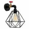 MINISUN Industrial Black Wall Light + Black Metal Light Shade -MINISUN Shop 8747124 1