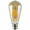 MINISUN Vintage LED Bulbs Filament Pear Shaped B22 Lightbulb Lamp Amber A+ - Single -MINISUN Shop 8747125 1