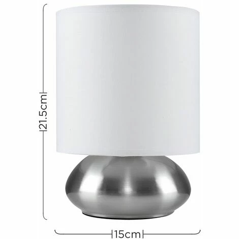 MINISUN Bedside Table Touch Lamp Round Office Reading Lighting - No Bulb MINISUN Bedside Table Touch Lamp Round Office Reading Lighting - No Bulb -MINISUN Shop 8747192 4