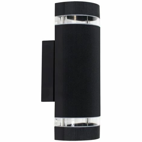 MINISUN Black Up Down Garden Light Outside Lighting Ip54 GU10 - No Bulb MINISUN Black Up Down Garden Light Outside Lighting Ip54 GU10 - No Bulb -MINISUN Shop 8747280 1