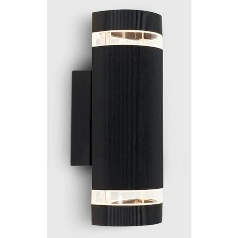 MINISUN Black Up Down Garden Light Outside Lighting Ip54 GU10 - No Bulb MINISUN Black Up Down Garden Light Outside Lighting Ip54 GU10 - No Bulb -MINISUN Shop 8747280 2