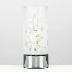 MINISUN Chrome Touch Dimmer Table Lamp Glass Shade Bedside Lounge -MINISUN Shop 8747342 2