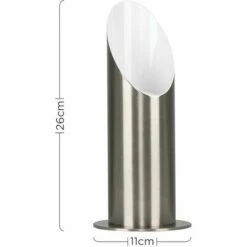 MINISUN 2 X Brushed Chrome Table / Floor Standing Uplighter Wall Wash Lamps -MINISUN Shop 8747360 4