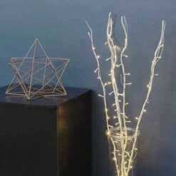 MINISUN 1.2M Decorative Twig Lights Floor Lamp - Cream -MINISUN Shop 8747664 3