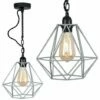 MINISUN Industrial Wall Light With Cage Shade - Grey - No Bulb 2 MINISUN Industrial Wall Light With Cage Shade - Grey - No Bulb -MINISUN Shop 8747732 1