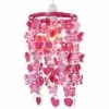 MINISUN Girls Pink Red Hearts Butterflies Ceiling Light Pendant Lampshade New 2 MINISUN Girls Pink Red Hearts Butterflies Ceiling Light Pendant Lampshade New -MINISUN Shop 8747827 1
