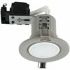 MINISUN Fire Rated GU10 Recessed Ceiling Downlight Spotlight - Cement - No Bulb -MINISUN Shop 8747946 1