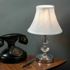 MINISUN Touch Table Lamp Light Chrome Brass Traditional Living Room Light -MINISUN Shop 8747978 3