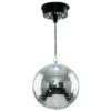 MINISUN Novelty Rotating Motorised Battery Operated Multi Coloured Disco Mirror Ball Ceiling Light -MINISUN Shop 8748072 1