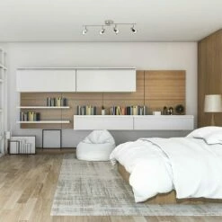 MINISUN Kitchen Spotlight Chrome 4 Way Adjustable GU10 Ceiling Light -MINISUN Shop 8748159 3