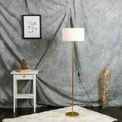 MINISUN Charlie Floor Lamp Base - Gold -MINISUN Shop 8748208 2