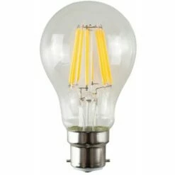 MINISUN Vintage LED Bulbs Filament GLS B22 Lightbulb Lamp Amber A+ - Single