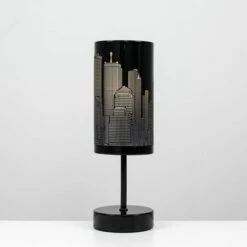 MINISUN 2 X Touch Table Lamps Dimmable New York Skyline Lighting - No Bulbs -MINISUN Shop 8748261 2