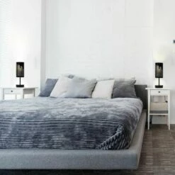 MINISUN 2 X Touch Table Lamps Dimmable New York Skyline Lighting - No Bulbs -MINISUN Shop 8748261 3