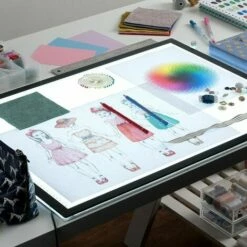 MINISUN A2 LED Ultra Slim Art Craft Tracing Tattoo Light Box Pad Board Lightbox -MINISUN Shop 8748315 2