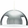MINISUN Metal Dome Ceiling Pendant Light Shade - Chrome 1 MINISUN Metal Dome Ceiling Pendant Light Shade - Chrome -MINISUN Shop 8748321 1