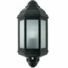 MINISUN IP44 Wiltshire Outdoor Wall Light Dusk Till Dawn - Black -MINISUN Shop 8748335 1