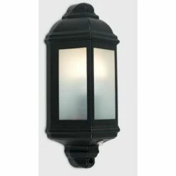 MINISUN IP44 Wiltshire Outdoor Wall Light Dusk Till Dawn - Black -MINISUN Shop 8748335 2