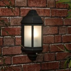 MINISUN IP44 Wiltshire Outdoor Wall Light Dusk Till Dawn - Black -MINISUN Shop 8748335 3
