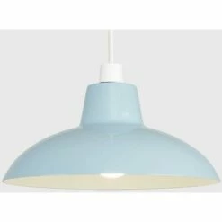 MINISUN Metal Easy Fit Ceiling Pendant Light Shade - Corn Flower Blue - No Bulb -MINISUN Shop 8748387 2