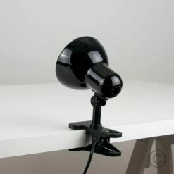 MINISUN Black Portable & Adjustable Metal Table Clamp Clip On Desk Spotlight Lamp -MINISUN Shop 8748424 3