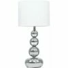 MINISUN Marissa Modern Table Lamp Stacked Ball - White - No Bulb 2 MINISUN Marissa Modern Table Lamp Stacked Ball - White - No Bulb -MINISUN Shop 8748468 1