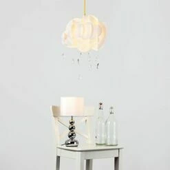MINISUN Marissa Modern Table Lamp Stacked Ball - White - No Bulb -MINISUN Shop 8748468 3