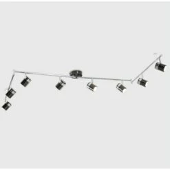 MINISUN Adjustable 8 Way Rectangular Ceiling Spotlight + 5W LED GU10 Bulbs - No Bulbs -MINISUN Shop 8748511 2