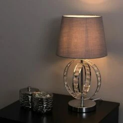 MINISUN Acrylic Jewel Double Hoop Table Lamp Base -MINISUN Shop 8748531 3