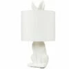 MINISUN Ceramic Rabbit Table Lamp - Matt White - No Bulb 1 MINISUN Ceramic Rabbit Table Lamp - Matt White - No Bulb -MINISUN Shop 8748579 1