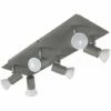 MINISUN Rectangular 6 Way Adjustable GU10 Ceiling Spotlight - No Bulbs -MINISUN Shop 8748644 1