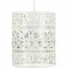 MINISUN Cream Ornate Moroccan Metal Ceiling Pendant Light Shade Lampshade -MINISUN Shop 8748783 1