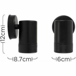 MINISUN Outdoor Garden IP44 Rated External LED Down Wall Light + GU10 LED Bulb - Cool White 5 MINISUN Outdoor Garden IP44 Rated External LED Down Wall Light + GU10 LED Bulb - Cool White -MINISUN Shop 8755385 4