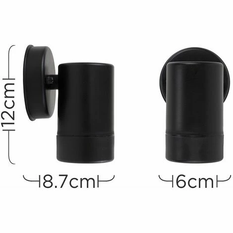 MINISUN Mellor 3W GU10 Down Light IP44 Wall Light - No Bulb MINISUN Mellor 3W GU10 Down Light IP44 Wall Light - No Bulb -MINISUN Shop 8755389 4