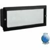 MINISUN Recessed Black Outdoor Garden Brick Wall Light Ip54 Lamp -MINISUN Shop 8755393 1