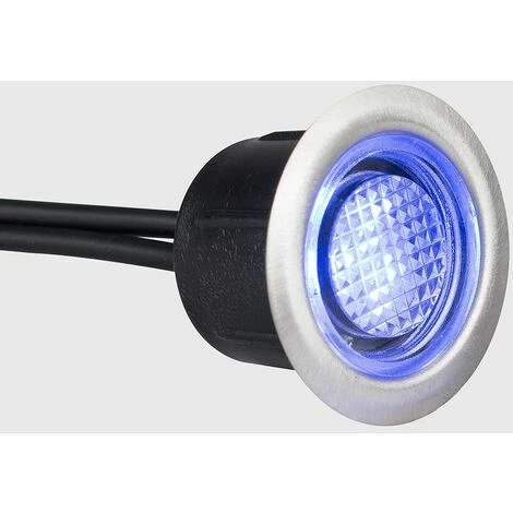 MINISUN 20 x LED Round IP67 Garden Decking / Lights Kit - 3M Extension Cable - Blue MINISUN 20 X LED Round IP67 Garden Decking / Lights Kit - 3M Extension Cable - Blue -MINISUN Shop 8941105 2